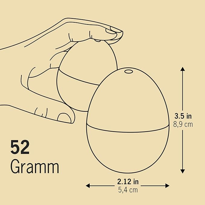 Meerkat BeepEgg ā Egg Timer for Boiling Eggs ā Musical Egg Cooker for Soft, Medium, Hard Boiled Eggs ā Food Safe ā Singing Floating Egg Timer ā Egg Cooker for 3 Levels of Doneness - Brainstream