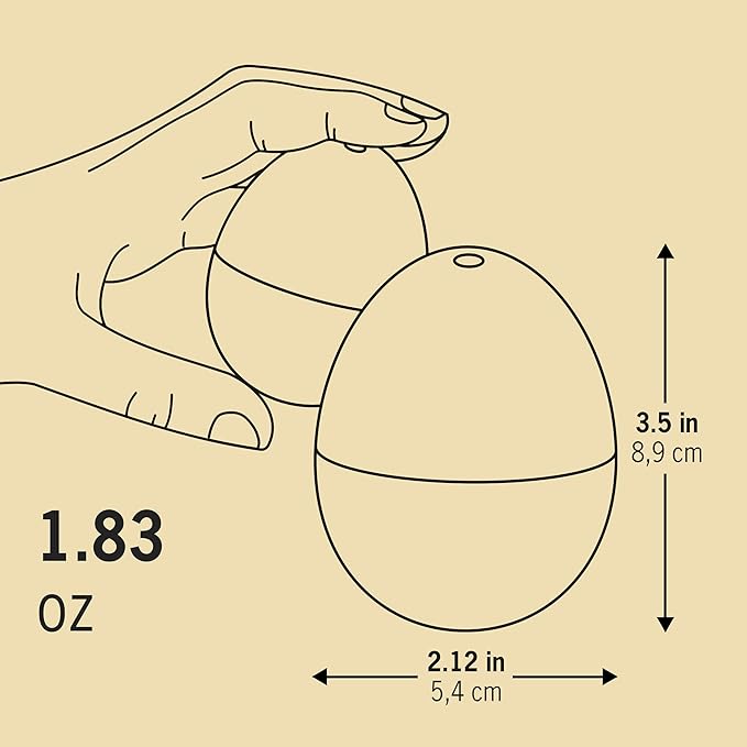Bighorn Sheep BeepEgg ā Egg Timer for Boiling Eggs ā Musical Egg Cooker for Soft, Medium, Hard Boiled Eggs ā Food Safe ā Singing Floating Egg Timer ā Egg Cooker for 3 Levels of Doneness - Brainstream