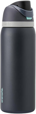 Owala FreeSip Insulated Stainless Steel Water Bottle with Straw for Sports, Travel, and School BPA-Free Sports Water Bottle, 32 oz, Foggy Tide