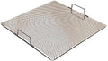Sunrise Stainless Steel Fryer Screen with Handles (Solid Screen) (2, 17.5" x 17.5" x 2")