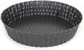 Deep Dish Pie Pan - Quiche Lorraine Pie Pan - 11 inch Tart Pans with Removable Bottoms - 11 inch Tarte Tatin, Apple Pan - Dish Pie Crust - Quiche Baking Dish