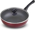 Wok - Electric Stir-Fry Wok， Auto Cooking Cooker， Stir-Fry Wok， Sauté Wok， Slow Cooker， Stew Pot， Automatic Stir-Fry， Saucepan， Cook Soup-34cm，34cm