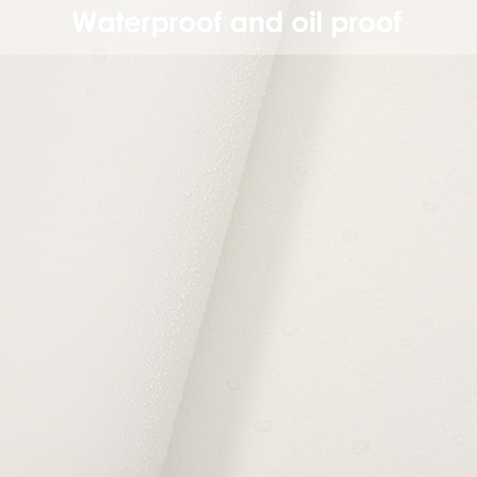 Leather Desk Mat,1.8mm Thick,12x66 Inch Desk Cover,Desk Protector Mat,Dresser Cover Top,Desktop Cover,Dresser Cover Top for Bedroom,Table Protector Mat(White+White,12×66)