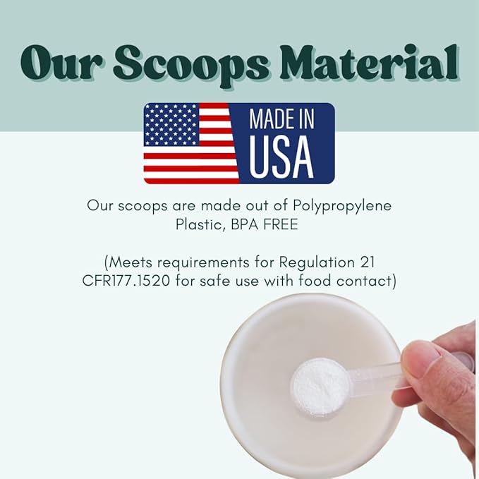1/2 Teaspoon (2.5 mL) Long Handle Scoop for Measuring Coffee, Pet Food, Grains, Protein, Spices and Other Dry Goods (Pack of 1)