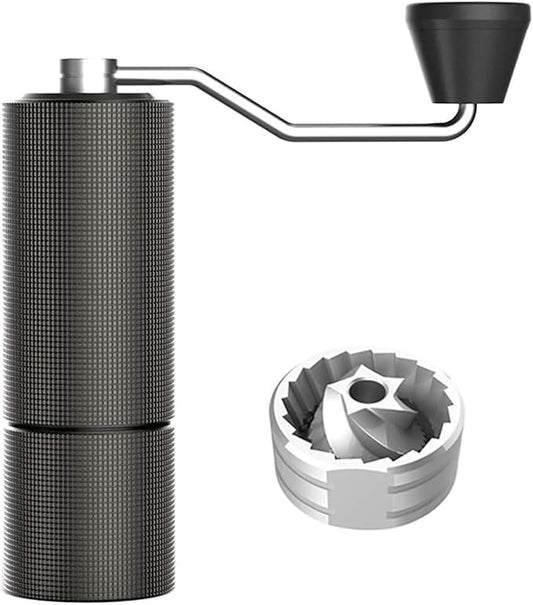 TIMEMORE Chestnut C2 Manual Coffee Grinder Capacity 25g with CNC Stainless Steel Tapered Burr - Internal Adjustable Setting, Double Bearing Positioning, French Press Coffee for Hand Grinder Gift