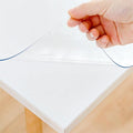 16 x 36 Inch Table Cover Protector, 1.5mm Thick Plastic Vinyl Desk Mat
