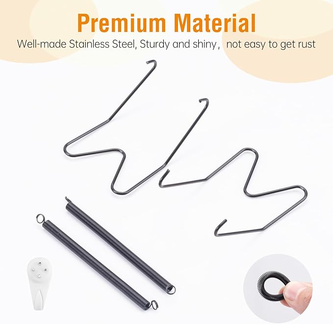 Bilillo 3 Pack Plate Hangers for The Wall, Suitable for 12''-16'' Decorative Plate,Invisible Heavy Duty Wire Plate Holder with Wall Hooks, Plate Hangers for Displaying Plates, Platter, Dish (Black)