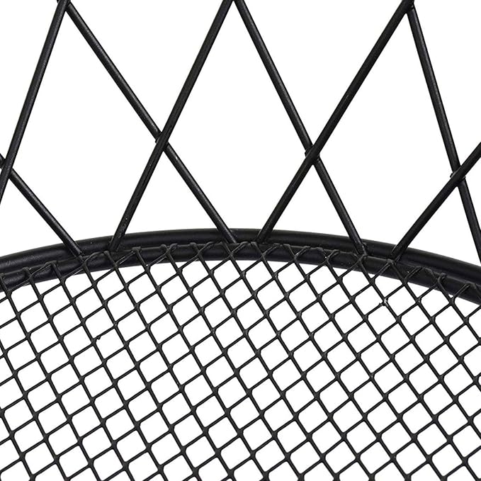 Heavy Duty - 3 Tier Hanging Kitchen Black Fruit Basket