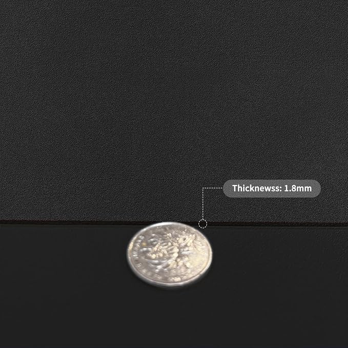 Dining Table Cover for Dining Room Table - Can Be Used On Both Sides Waterproof and Easy to Clean Good Flatness Used for Dining Table(Black+Black 44x60)
