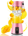 Cordless Personal Size Portable Blender - 380Ml Blender Smoothies and Shakes, BPA Free Traveling Juice Cup with Powerful Blending, Freshly Squeezed in Sports/Travel/Home