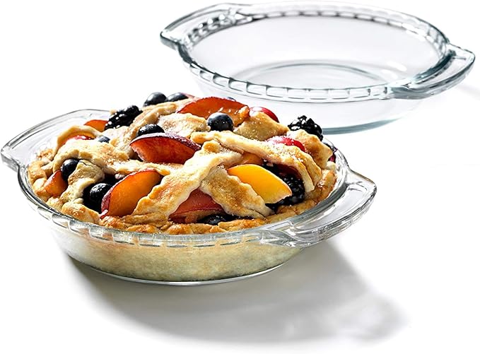 Anchor Hocking Mini Pie Plate Oven Basics, Glass, 6-Inch, Clear