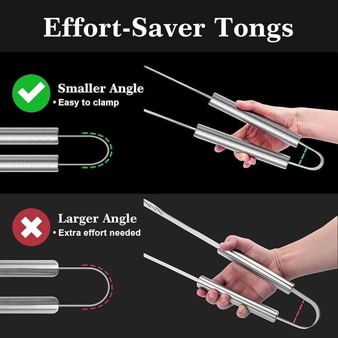 GRILLART Grill Tools Grill Utensils Set - 3PCS BBQ Tools, Stainless Barbeque Grill Accessories -Spatula/Tongs/Fork w/Insulated Glove, Ideal BBQ Set Grilling Tools for Outdoor Grill, Gifts for Men Dad