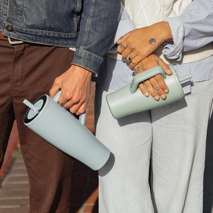 BrüMate Era 40 oz Tumbler with Handle & Straw | 100% Leakproof Insulated Water Bottle Tumbler with Lid & Flexible SoftSip Straw | Made of Stainless Steel | Cup Holder Friendly | 40oz (Prickly Pear)